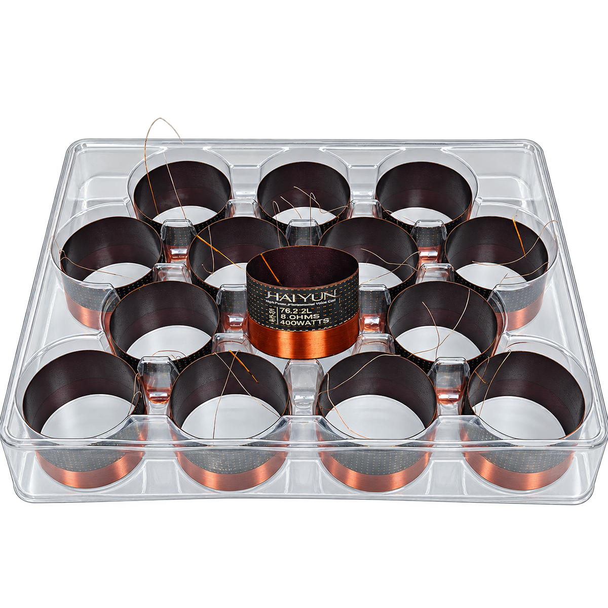 HAIYUN 76.2mm 2-Layer Outer Voice Coil  8 Ohm 400W