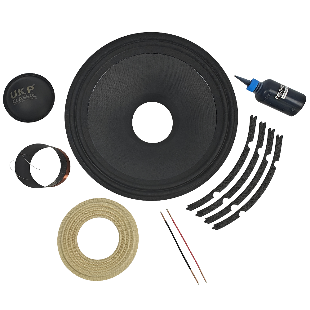 12 Inch UKP V12766235 Speaker Recone Kit Cloth Surround 2 Roll