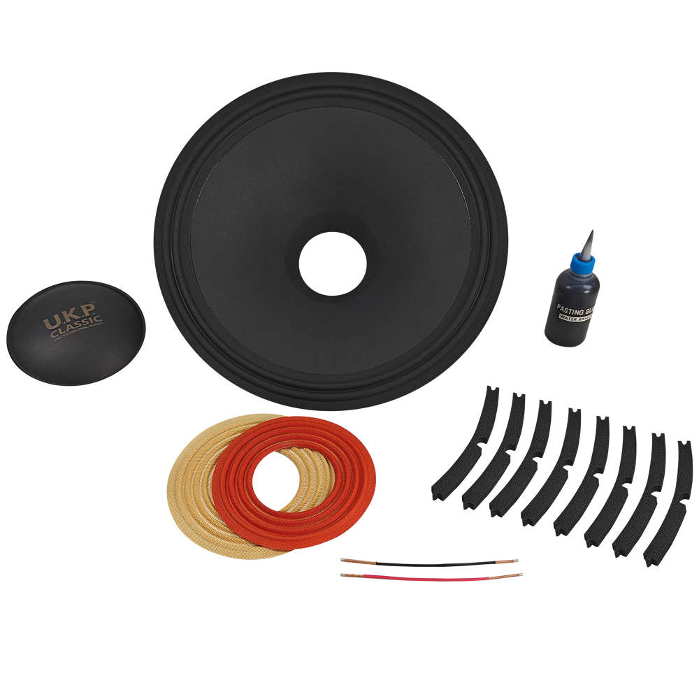 15" Recone Kit – UKP V1507687375 | 2 Roll Cloth Surround | 76mm VC
